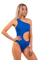 Costumo da bagno Nebbia  One Shoulder Asymmetrical Monokini 459 Blue M