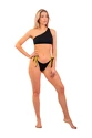 Costumo da bagno Nebbia  One Shoulder Bandeau Bikini Top 448 Black