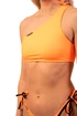 Costumo da bagno Nebbia  One Shoulder Bandeau Bikini Top 449 Orange Neon