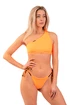 Costumo da bagno Nebbia  One Shoulder Bandeau Bikini Top 449 Orange Neon