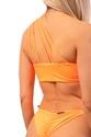 Costumo da bagno Nebbia  One Shoulder Bandeau Bikini Top 449 Orange Neon