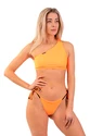 Costumo da bagno Nebbia  One Shoulder Bandeau Bikini Top 449 Orange Neon