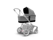 Culla Thule Sleek Bassinet Grey Melange