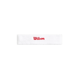 Fascia per capelli Wilson Terry Logo Headband Bright White