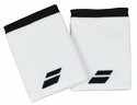 Fascia tergisudore Babolat  Logo Jumbo Wristband White (2 Pack)