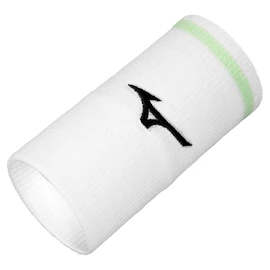 Fascia tergisudore Mizuno Wristband Long With Line White/Neo Mint