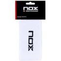 Fascia tergisudore NOX  2 White/Black Logo Long Wristbands