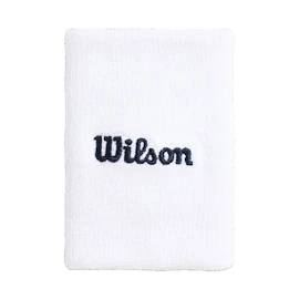 Fascia tergisudore Wilson Wide Terry Wristbands Bright White