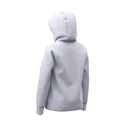 Felpa da bambina Under Armour  Rival Fleece Logo Hoodie-GRY