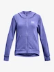 Felpa da bambina Under Armour  Rival Fleece LU FZ Hoodie-BLU