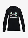 Felpa da bambina Under Armour  Rival Logo Hoodie-BLK S