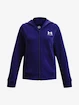 Felpa da bambina Under Armour  Rival Terry FZ Hoodie-BLU