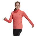 Felpa da donna adidas  Run Fast 1/2 Zip Semi Turbo S