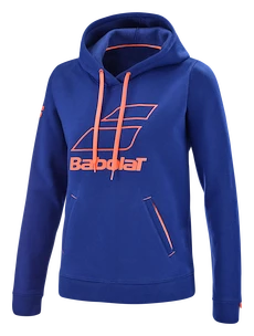 Felpa da donna Babolat  Exercise Hood Sweat Estate Blue M