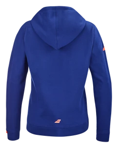 Felpa da donna Babolat  Exercise Hood Sweat Estate Blue M