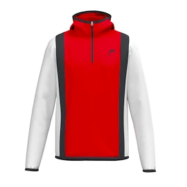 Felpa da donna Head CLUB 25 TECH Hoodie Women Red/White