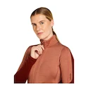 Felpa da donna Icebreaker Merino 400 RealFleece Descender LS Z Cedar Wood/Port/Cb