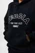 Felpa da donna Nebbia  Branded Oversized Hoodie black