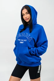 Felpa da donna Nebbia  Branded Oversized Hoodie blue