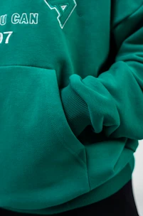 Felpa da donna Nebbia  Branded Oversized Hoodie green S