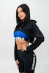 Felpa da donna Nebbia  Designer Cropped Hoodie black