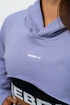 Felpa da donna Nebbia  Designer Cropped Hoodie purple