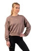 Felpa da donna Nebbia  Loose Fit Sweatshirt "Feeling Good" 420 brown