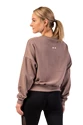 Felpa da donna Nebbia  Loose Fit Sweatshirt "Feeling Good" 420 brown