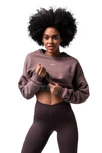 Felpa da donna Nebbia  Loose Fit Sweatshirt "Feeling Good" 420 brown