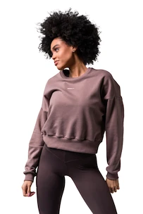 Felpa da donna Nebbia  Loose Fit Sweatshirt "Feeling Good" 420 brown