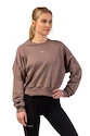 Felpa da donna Nebbia  Loose Fit Sweatshirt "Feeling Good" 420 brown M/L