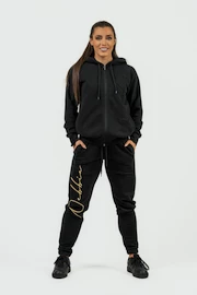 Felpa da donna Nebbia Women's Classic Zip-Up Hoodie 845 Black