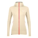 Felpa da donna Salewa  Light Micro PL Oatmeal Melange 34