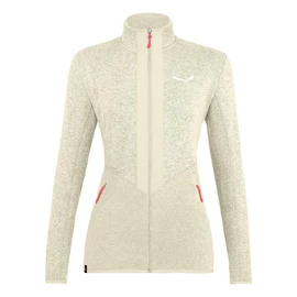 Felpa da donna Salewa  Rocca 2 PL W Fleece Oatmeal Melange