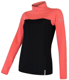 Felpa da donna Sensor Coolmax Thermo black/orange