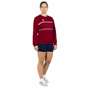 Felpa da donna Tecnifibre  Club Sweater Cardinal M