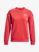 Felpa da donna Under Armour  Essential Fleece Crew-RED