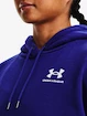 Felpa da donna Under Armour  Essential Fleece Hoodie-BLU