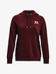 Felpa da donna Under Armour  Essential Fleece Hoodie-RED