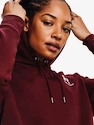 Felpa da donna Under Armour  Essential Fleece Hoodie-RED