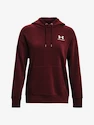 Felpa da donna Under Armour  Essential Fleece Hoodie-RED