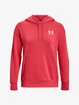 Felpa da donna Under Armour  Essential Fleece Hoodie-RED