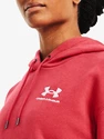 Felpa da donna Under Armour  Essential Fleece Hoodie-RED