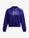 Felpa da donna Under Armour  Essential Script Hoodie-BLU