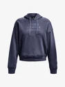 Felpa da donna Under Armour  Essential Script Hoodie-GRY