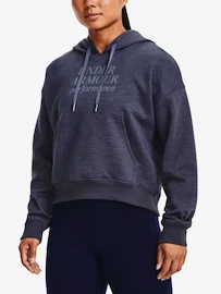 Felpa da donna Under Armour Essential Script Hoodie-GRY