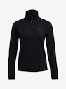 Felpa da donna Under Armour  Fleece QZ-BLK