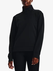 Felpa da donna Under Armour Fleece QZ-BLK