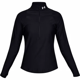 Felpa da donna Under Armour Qualifier Half Zip black