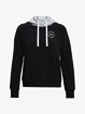 Felpa da donna Under Armour  Rival Fleece CB Hoodie-BLK